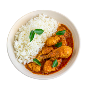 Chicken Curry & Boiled Rice
